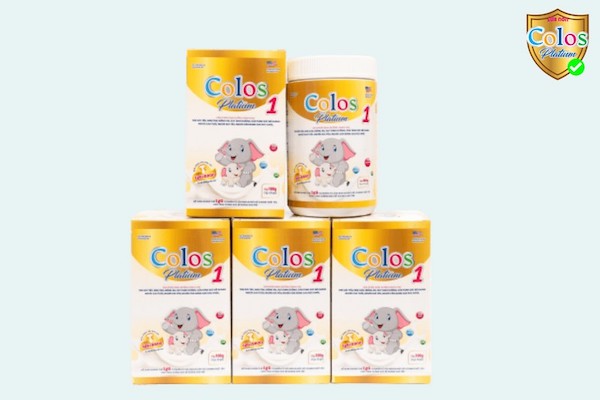 Sữa non Colos Platinum 1 cho trẻ biếng ăn