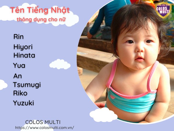 Đặt tên tiếng Nhật thông dụng cho bé nữ