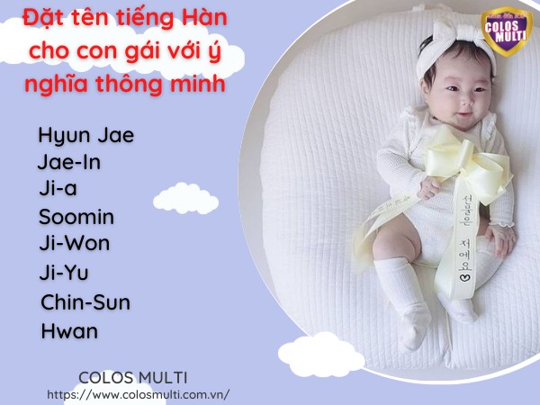 Đặt tên tiếng Hàn cho con gái với ý nghĩa thông minh