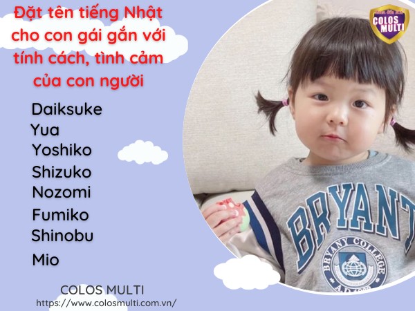 Đặt tên tiếng Nhật cho con gái gắn với tính cách