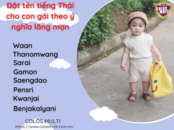 Đặt tên tiếng Thái cho con gái theo ý nghĩa lãng mạn