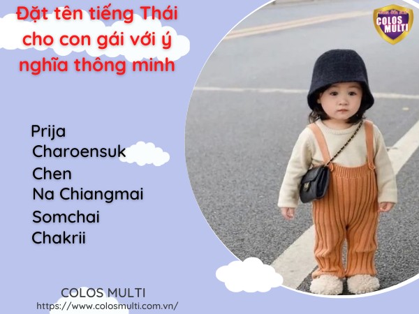 Đặt tên tiếng Thái cho con gái với ý nghĩa thông minh