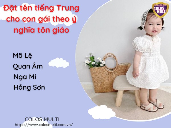Đặt tên tiếng Trung cho con gái theo ý nghĩa tôn giáo